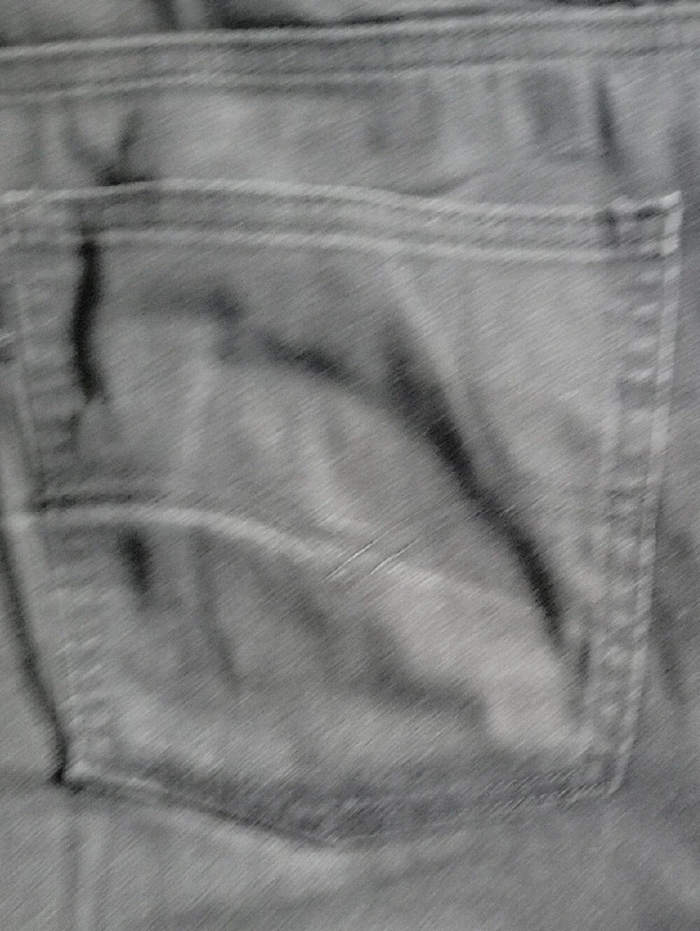 Levi's 511 Slim Straight Jeans Men's 34x30 Black Grey Faded Wash Denim
